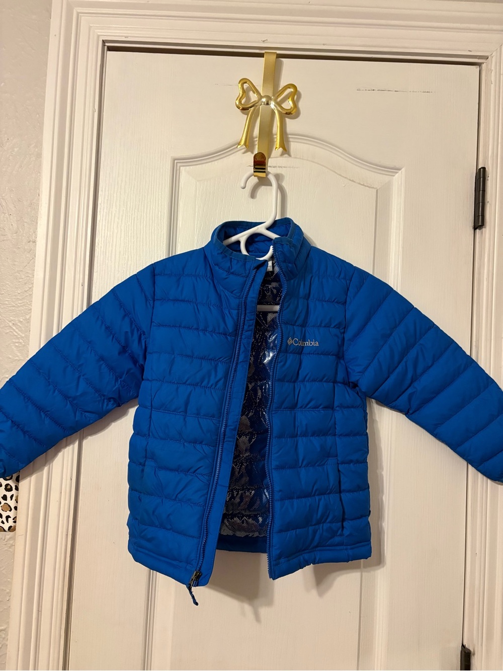 Columbia Kids Blue Quilted Puffer Jacket